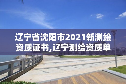 遼寧省沈陽市2021新測繪資質證書,遼寧測繪資質單位。