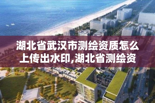 湖北省武漢市測繪資質怎么上傳出水印,湖北省測繪資質延期公告。