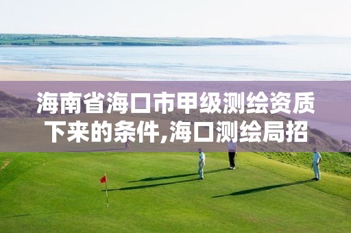 海南省海口市甲級測繪資質下來的條件,海口測繪局招聘