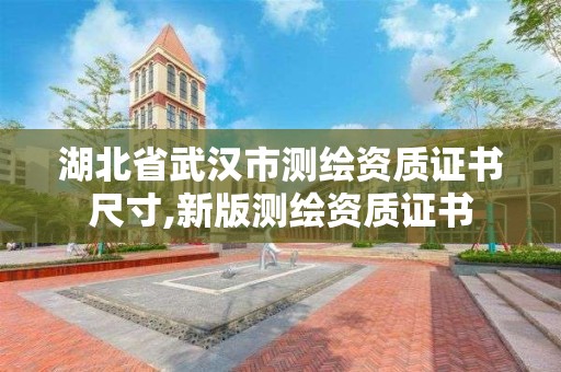 湖北省武漢市測繪資質證書尺寸,新版測繪資質證書