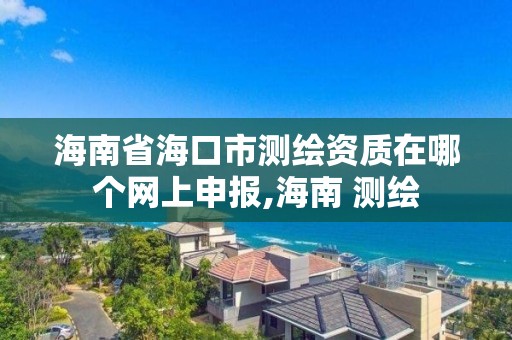 海南省海口市測繪資質在哪個網上申報,海南 測繪