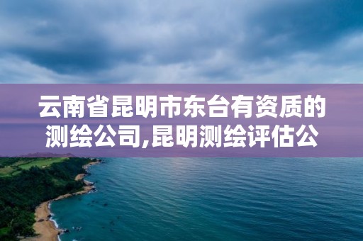 云南省昆明市東臺有資質的測繪公司,昆明測繪評估公司。