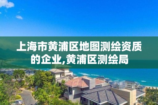 上海市黃浦區地圖測繪資質的企業,黃浦區測繪局