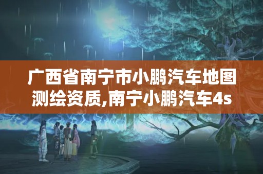 廣西省南寧市小鵬汽車地圖測繪資質,南寧小鵬汽車4s店地址