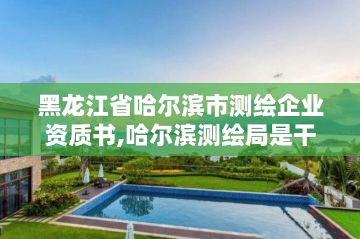 黑龍江省哈爾濱市測(cè)繪企業(yè)資質(zhì)書,哈爾濱測(cè)繪局是干什么的