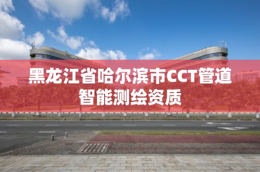 黑龍江省哈爾濱市CCT管道智能測繪資質