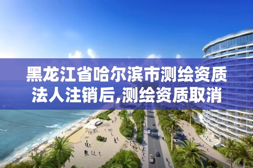 黑龍江省哈爾濱市測繪資質法人注銷后,測繪資質取消了沒有