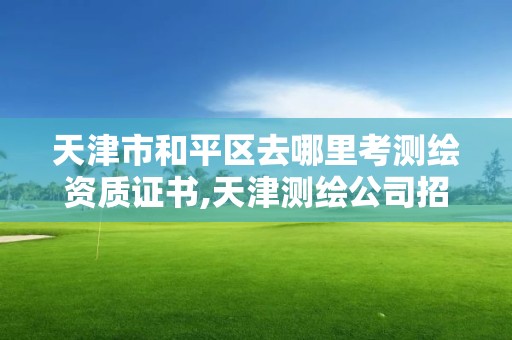 天津市和平區去哪里考測繪資質證書,天津測繪公司招聘。