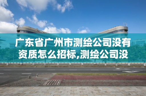 廣東省廣州市測繪公司沒有資質怎么招標,測繪公司沒有資質可以開發票嗎。