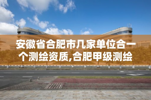 安徽省合肥市幾家單位合一個測繪資質,合肥甲級測繪公司排行。