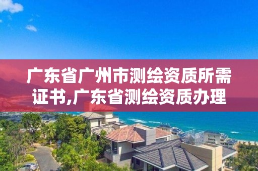 廣東省廣州市測繪資質所需證書,廣東省測繪資質辦理流程