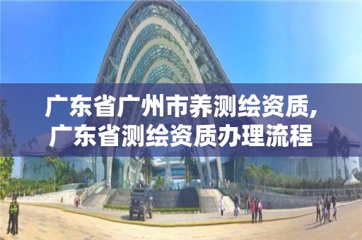 廣東省廣州市養(yǎng)測繪資質(zhì),廣東省測繪資質(zhì)辦理流程