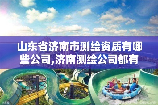 山東省濟南市測繪資質有哪些公司,濟南測繪公司都有哪些