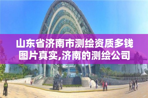 山東省濟南市測繪資質多錢圖片真實,濟南的測繪公司