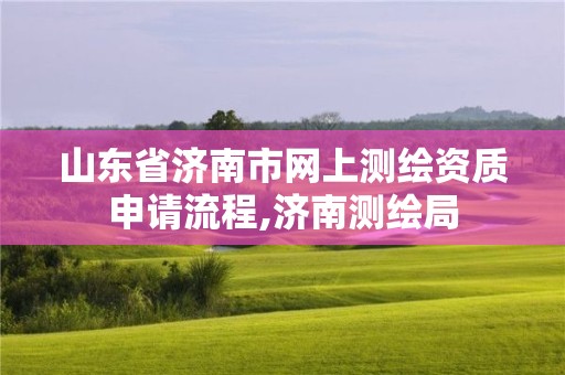 山東省濟南市網(wǎng)上測繪資質(zhì)申請流程,濟南測繪局