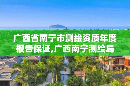 廣西省南寧市測繪資質年度報告保證,廣西南寧測繪局網址