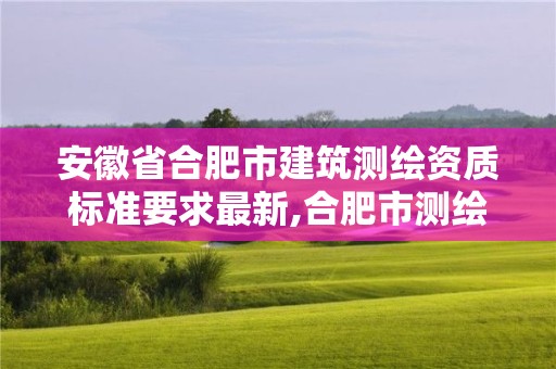 安徽省合肥市建筑測繪資質標準要求最新,合肥市測繪設計。