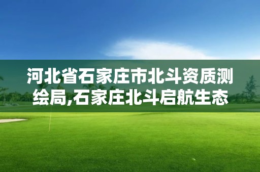 河北省石家莊市北斗資質測繪局,石家莊北斗啟航生態科技小鎮一期工程 建筑面積