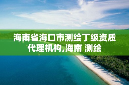 海南省海口市測繪丁級資質代理機構,海南 測繪