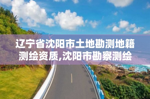 遼寧省沈陽市土地勘測地籍測繪資質,沈陽市勘察測繪研究院是國企嗎。