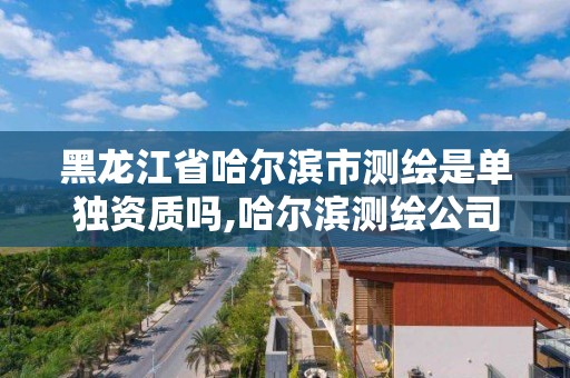 黑龍江省哈爾濱市測繪是單獨(dú)資質(zhì)嗎,哈爾濱測繪公司哪家好。