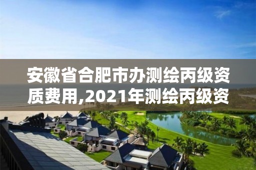 安徽省合肥市辦測繪丙級資質費用,2021年測繪丙級資質申報條件