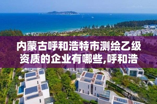 內蒙古呼和浩特市測繪乙級資質的企業有哪些,呼和浩特市測繪局地址。