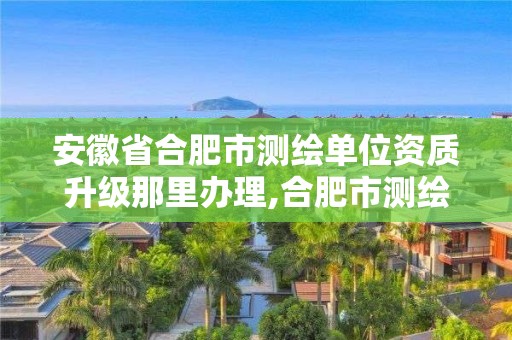 安徽省合肥市測繪單位資質升級那里辦理,合肥市測繪院待遇怎么樣