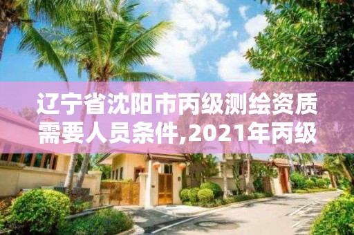 遼寧省沈陽市丙級測繪資質需要人員條件,2021年丙級測繪資質申請需要什么條件。