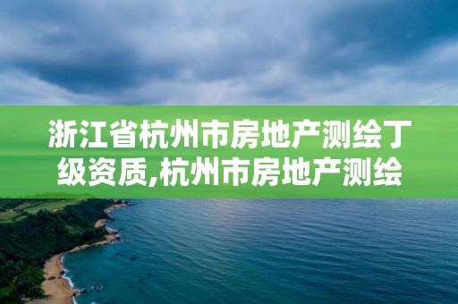 浙江省杭州市房地產(chǎn)測繪丁級(jí)資質(zhì),杭州市房地產(chǎn)測繪公司待遇。