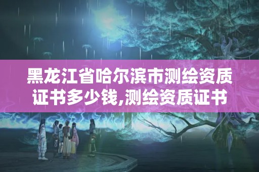 黑龍江省哈爾濱市測繪資質證書多少錢,測繪資質證書等級。