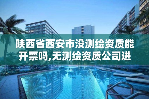 陜西省西安市沒測繪資質能開票嗎,無測繪資質公司進行測繪的后果。