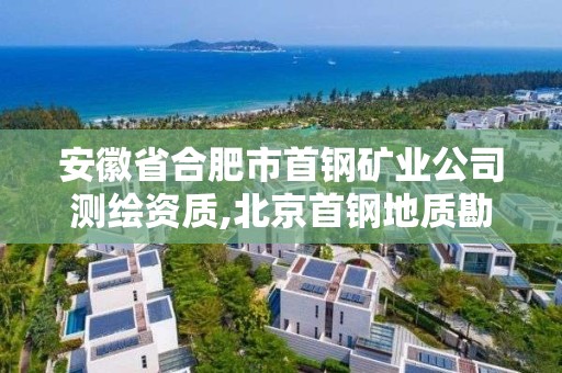 安徽省合肥市首鋼礦業公司測繪資質,北京首鋼地質勘查院是國企嗎。