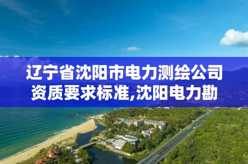 遼寧省沈陽市電力測繪公司資質要求標準,沈陽電力勘測設計院有限責任公司怎么樣。