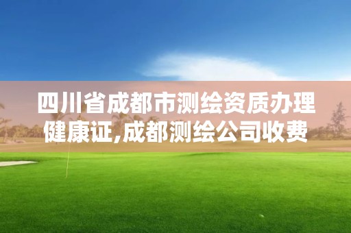 四川省成都市測繪資質辦理健康證,成都測繪公司收費標準。