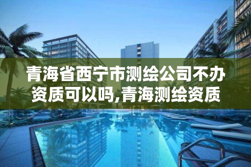 青海省西寧市測繪公司不辦資質可以嗎,青海測繪資質辦理。