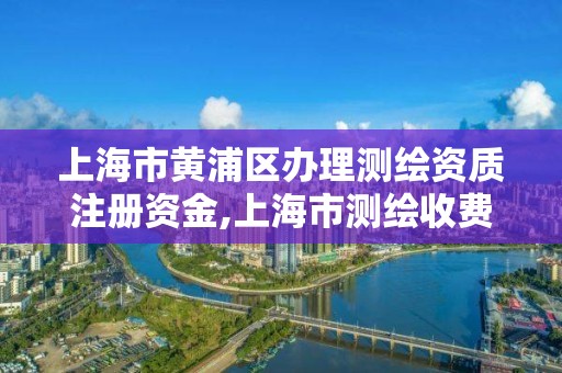 上海市黃浦區辦理測繪資質注冊資金,上海市測繪收費標準。