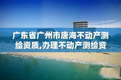 廣東省廣州市唐海不動產測繪資質,辦理不動產測繪資質需要什么條件。