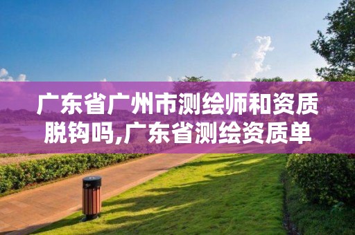 廣東省廣州市測繪師和資質脫鉤嗎,廣東省測繪資質單位名單。