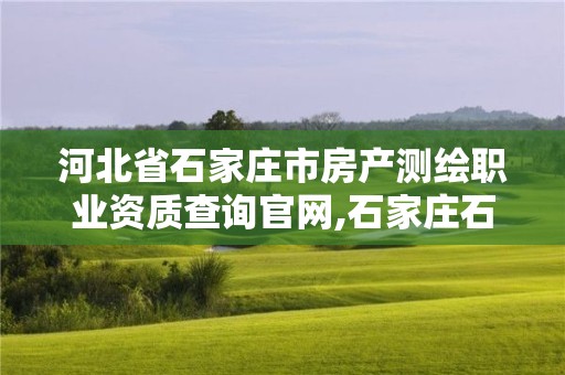 河北省石家莊市房產測繪職業資質查詢官網,石家莊石房房產測繪所簡介。