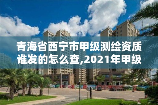 青海省西寧市甲級測繪資質(zhì)誰發(fā)的怎么查,2021年甲級測繪資質(zhì)。