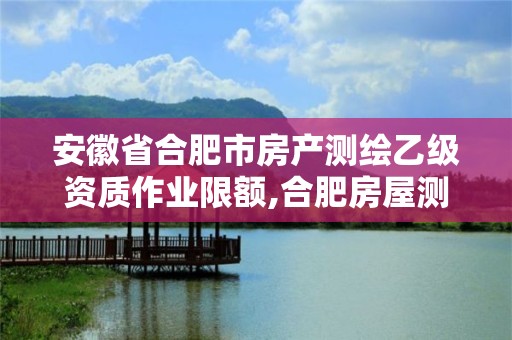 安徽省合肥市房產測繪乙級資質作業(yè)限額,合肥房屋測繪公司電話。