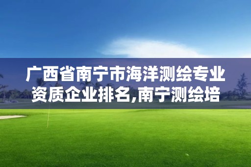 廣西省南寧市海洋測繪專業資質企業排名,南寧測繪培訓機構。