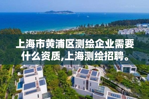 上海市黃浦區測繪企業需要什么資質,上海測繪招聘。