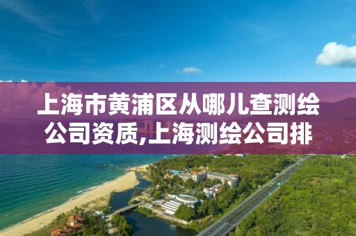 上海市黃浦區(qū)從哪兒查測繪公司資質,上海測繪公司排名名單。