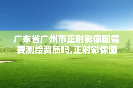 廣東省廣州市正射影像圖需要測繪資質(zhì)嗎,正射影像圖質(zhì)量檢查。