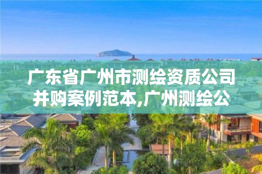 廣東省廣州市測繪資質公司并購案例范本,廣州測繪公司排名名單。