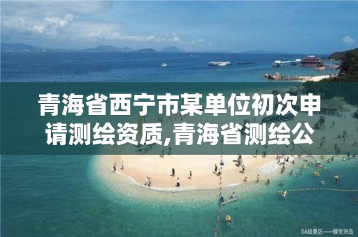 青海省西寧市某單位初次申請測繪資質,青海省測繪公司。