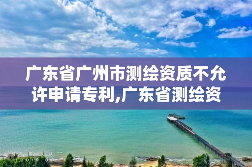 廣東省廣州市測繪資質不允許申請專利,廣東省測繪資質管理系統。