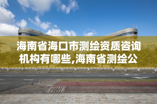 海南省海口市測繪資質咨詢機構有哪些,海南省測繪公司。